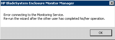 HP BladeSystem Enclosure Monitor Manager