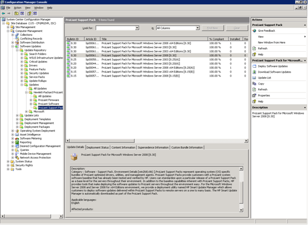 Configuration Manager Console