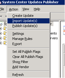 Import Update(s)